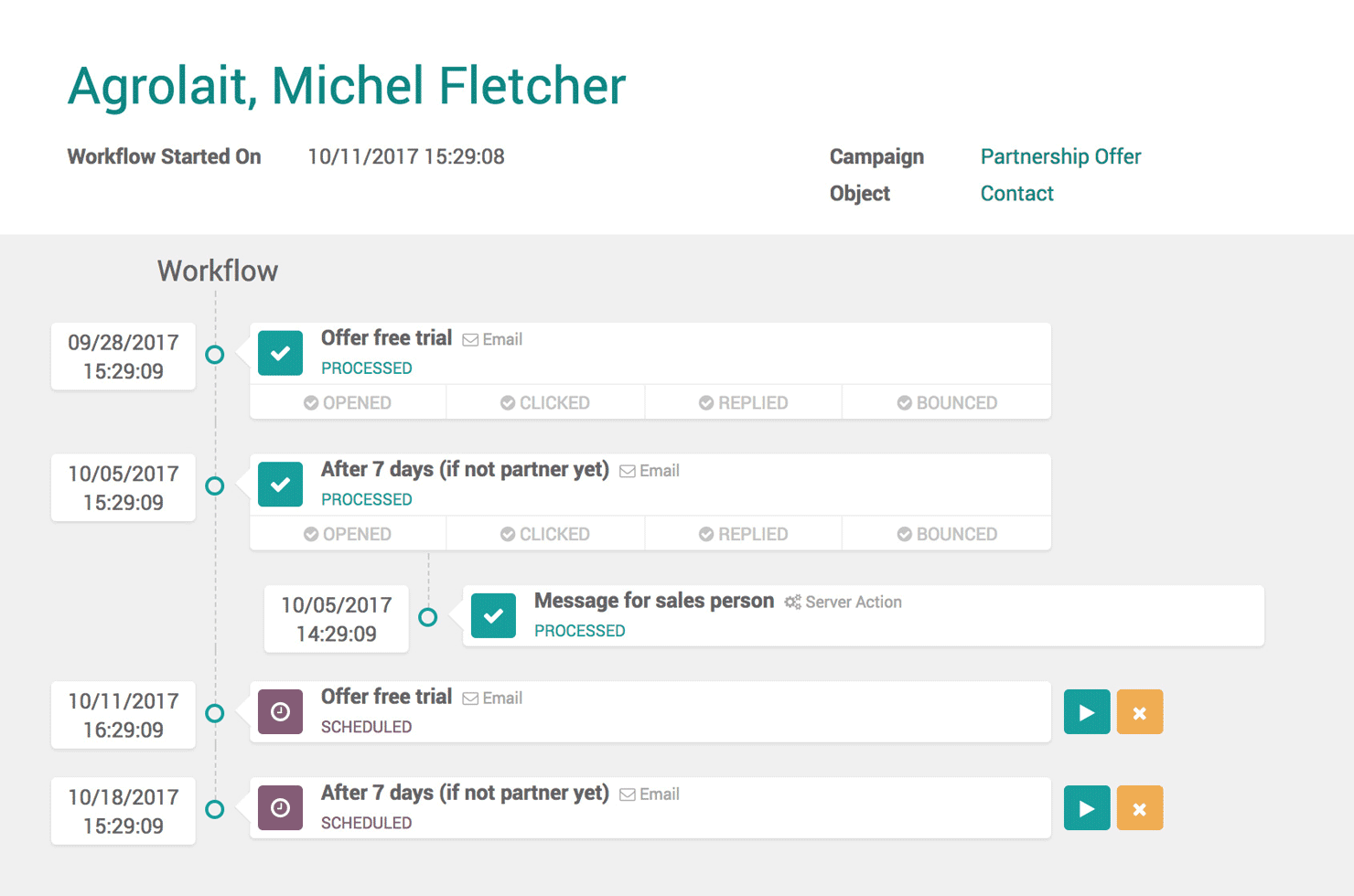 Odoo CRM Software